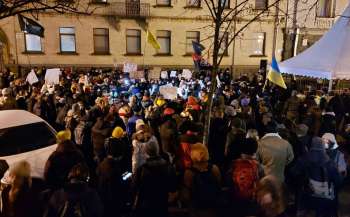 Вчора відбувся мітинг за відставку Сергія Шкарлета
