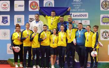 Cтудентська збірна України здобула 66 медалей на Кубку світу зі спортивних єдиноборств серед університетів