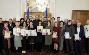 26 освітян з Київщини отримали  відзнаки Верховної Ради України